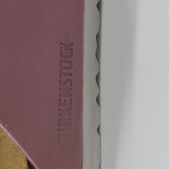 556- Birkenstock Arizona Big Buckle Sandals Pink Leather Size 36 EU / 5 US NWT - Picture 11 of 11